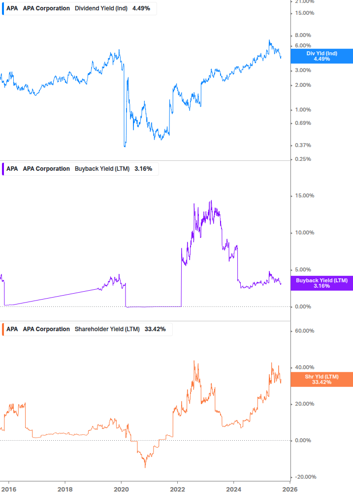 Shareholder Yield Chart