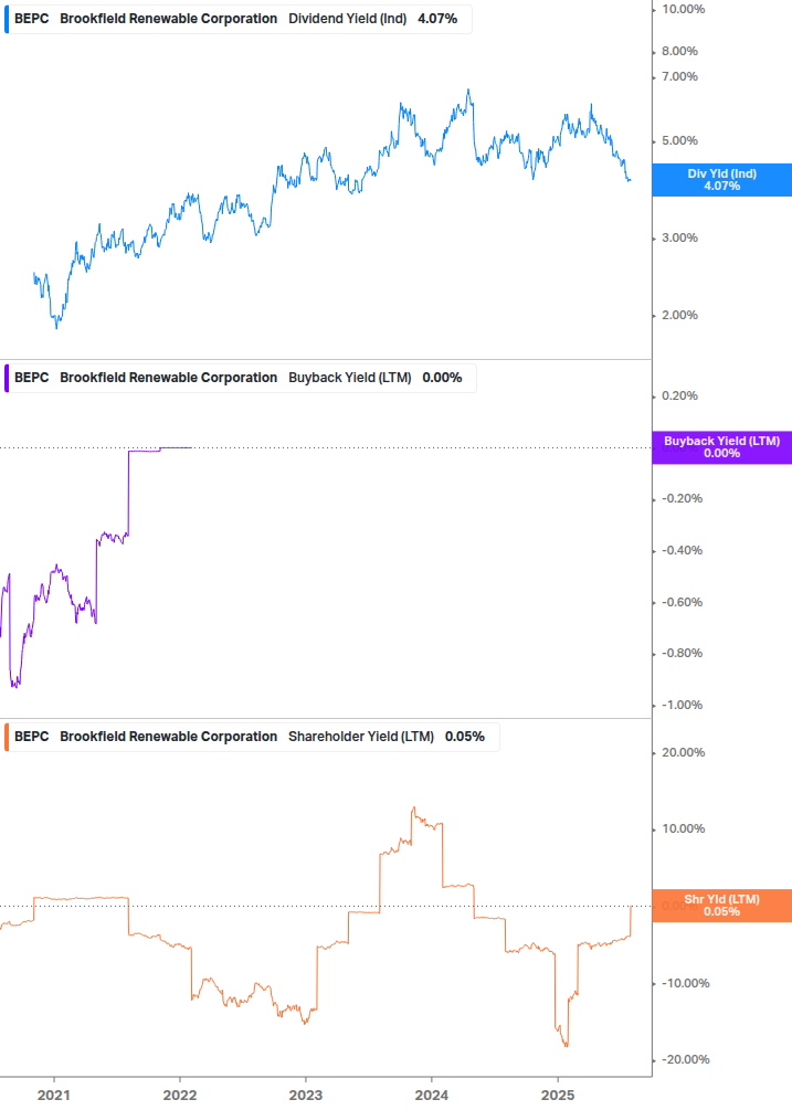 Shareholder Yield Chart