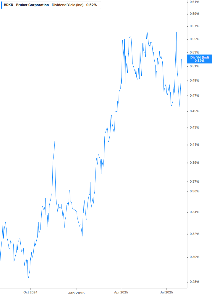 Dividend Yield Chart
