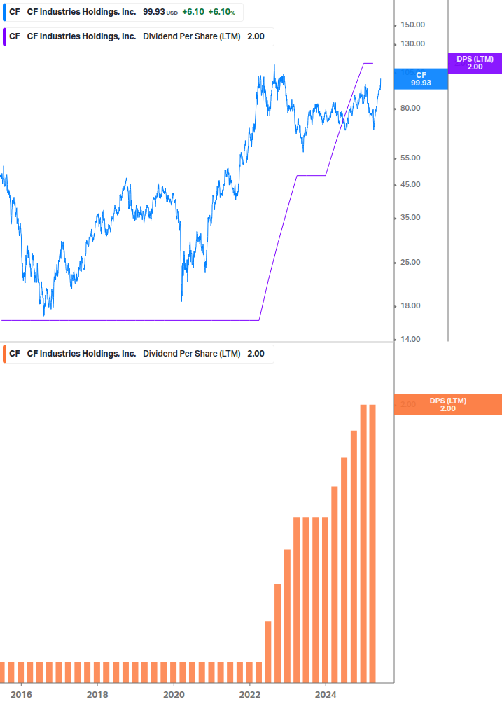 Dividend Growth Chart