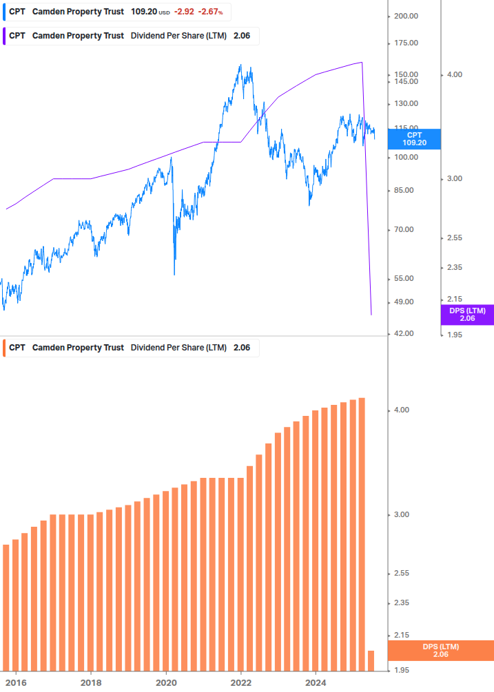 Dividend Growth Chart