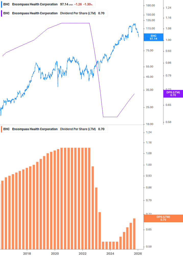 Dividend Growth Chart