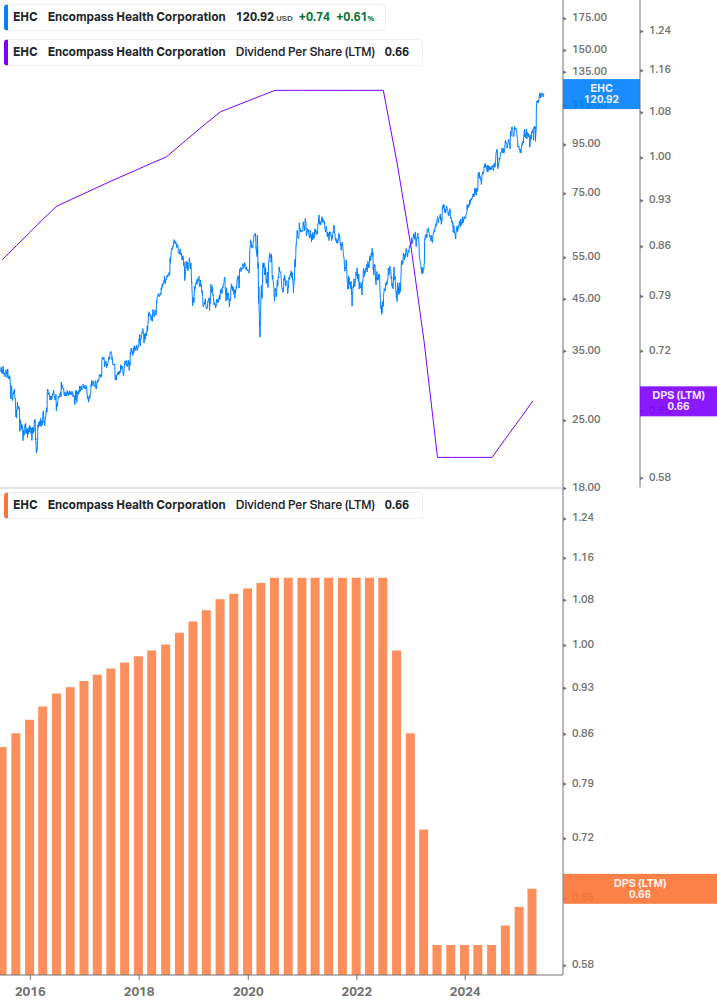 Dividend Growth Chart