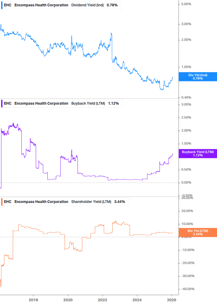 Shareholder Yield Chart