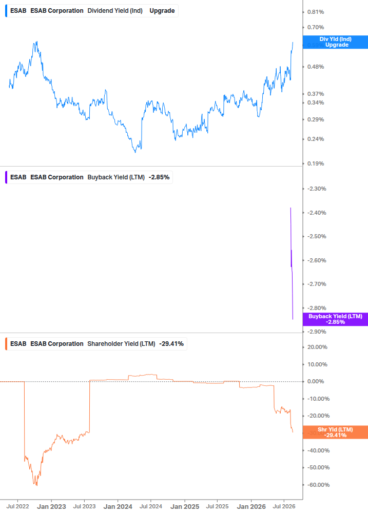 Shareholder Yield Chart