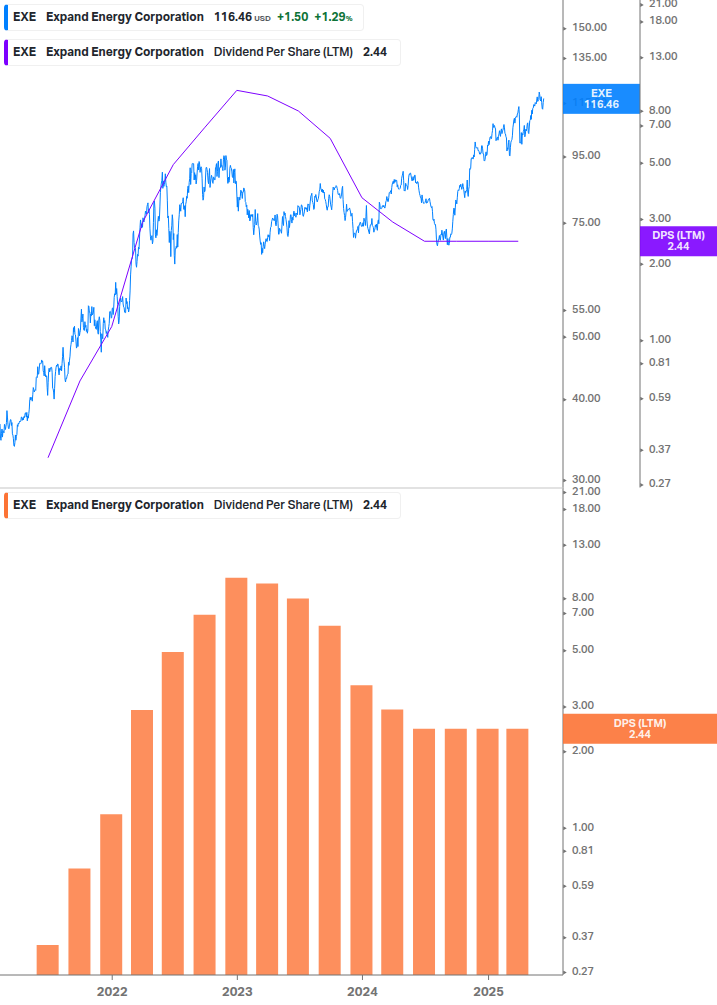 Dividend Growth Chart