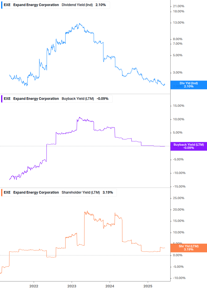 Shareholder Yield Chart