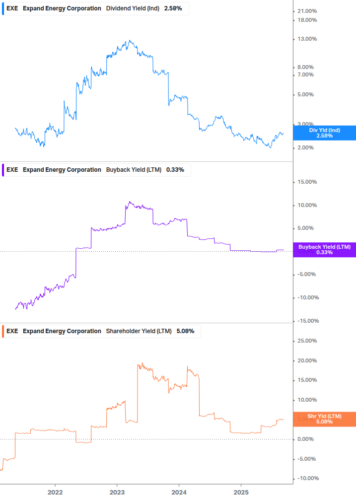 Shareholder Yield Chart