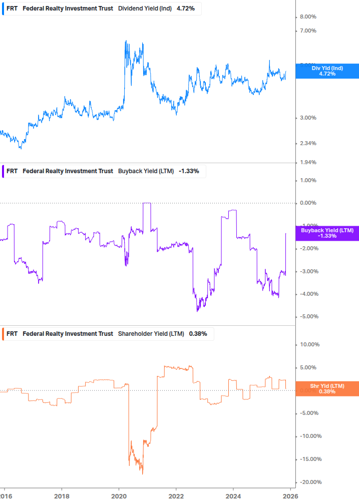 Shareholder Yield Chart