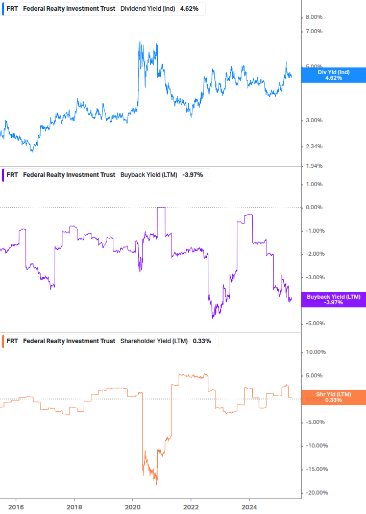 Shareholder Yield Chart