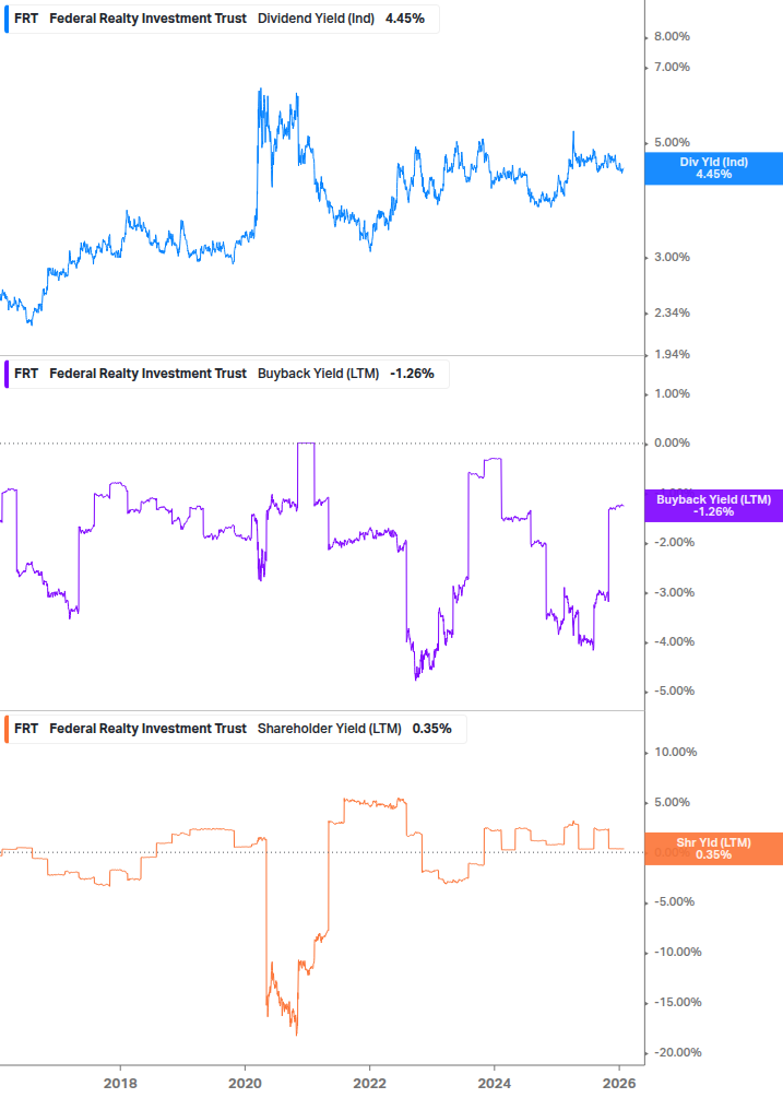 Shareholder Yield Chart