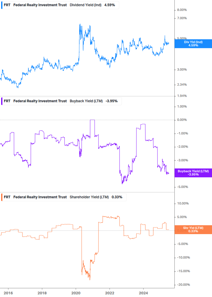 Shareholder Yield Chart