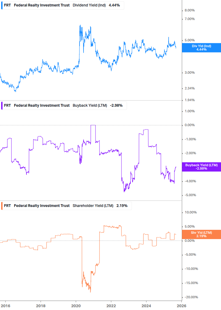 Shareholder Yield Chart