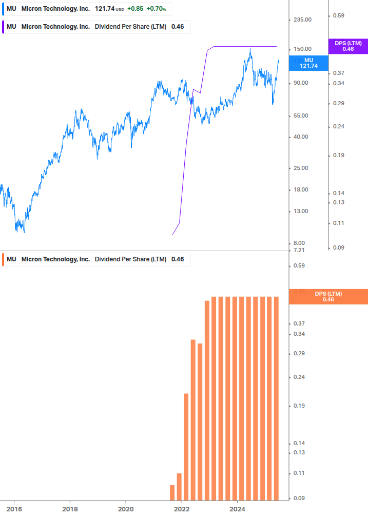 Dividend Growth Chart