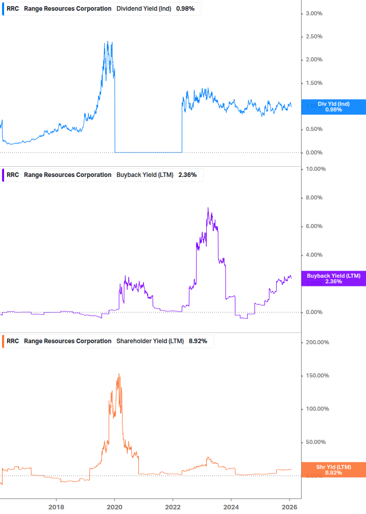 Shareholder Yield Chart
