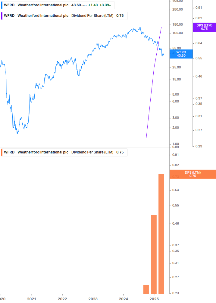 Dividend Growth Chart