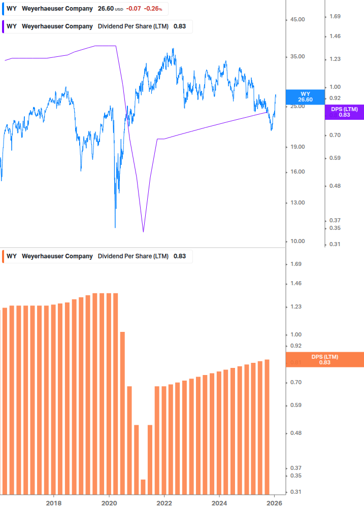 Dividend Growth Chart