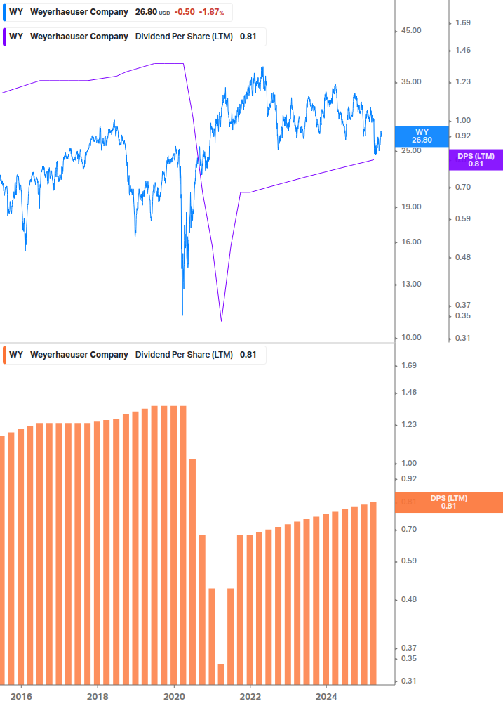 Dividend Growth Chart