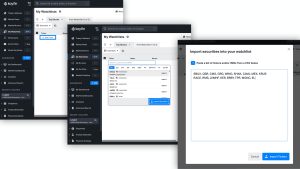 Adding Tickers on Koyfin